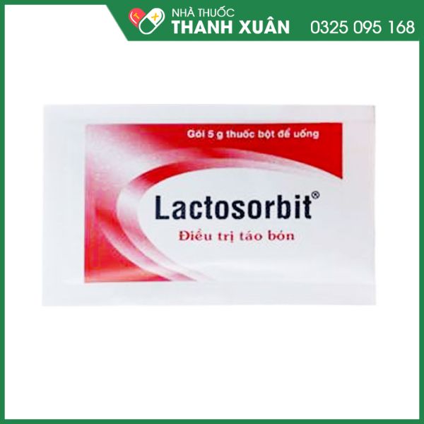 Lactosorbit thuốc điều trị táo bón